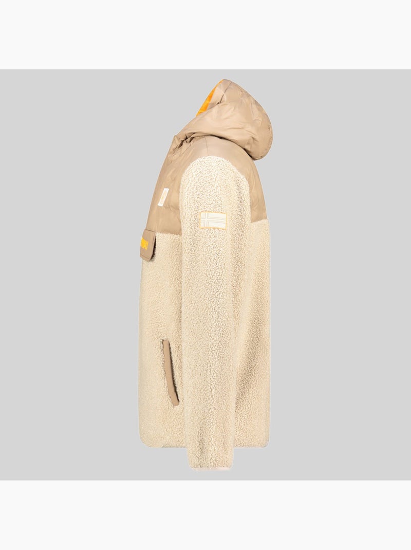 Chaqueta polar con capucha teclass hz – geographical norway Beige - Kiabi