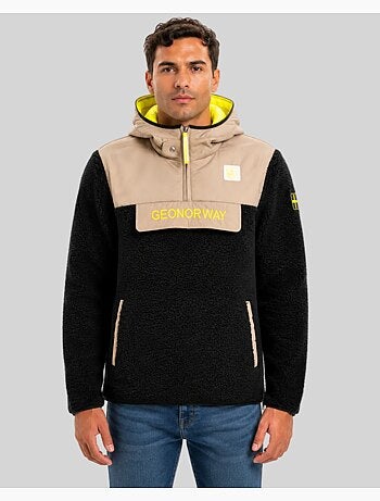 Chaqueta polar con capucha teclass hz – geographical norway
