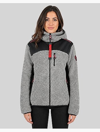 Chaqueta polar con capucha telodia – geographical norway