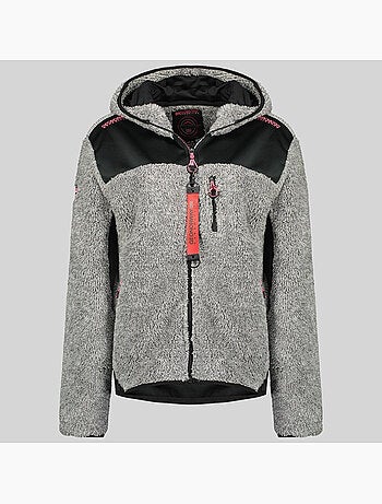 Chaqueta polar con capucha telodia – geographical norway