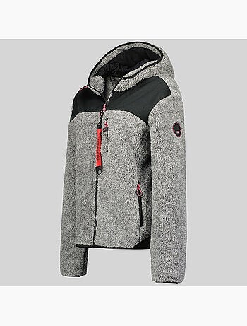 Chaqueta polar con capucha telodia – geographical norway