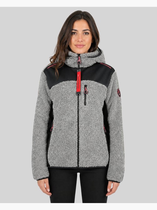 Chaqueta polar con capucha telodia – geographical norway - Kiabi Chaqueta polar con capucha telodia – geographical norway - Kiabi