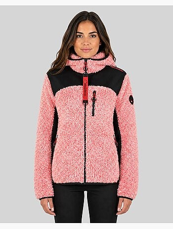 Chaqueta polar con capucha telodia – geographical norway