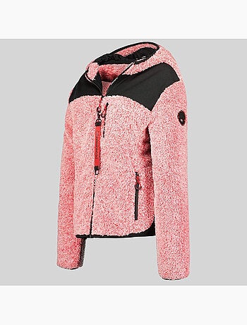 Chaqueta polar con capucha telodia – geographical norway