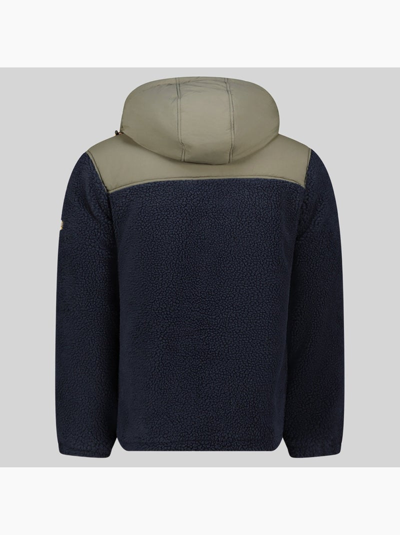 Chaqueta polar con capucha terpa – geographical norway Azul marino - Kiabi