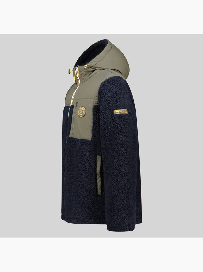 Chaqueta polar con capucha terpa – geographical norway Azul marino - Kiabi