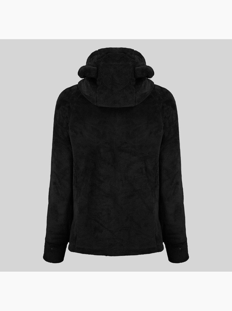 Chaqueta polar con capucha tilda – geographical norway Negro - Kiabi