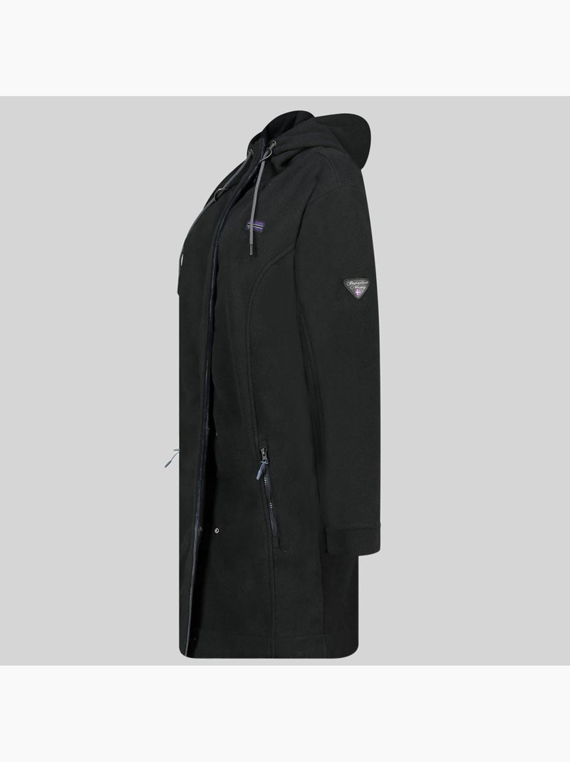 Chaqueta polar con capucha timothe – geographical norway Negro - Kiabi
