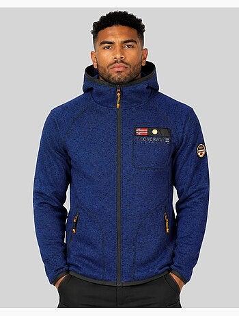 Chaqueta polar con capucha tiparni – geographical norway