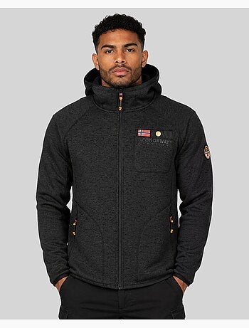 Chaqueta polar con capucha tiparni – geographical norway