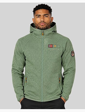 Chaqueta polar con capucha tiparni – geographical norway