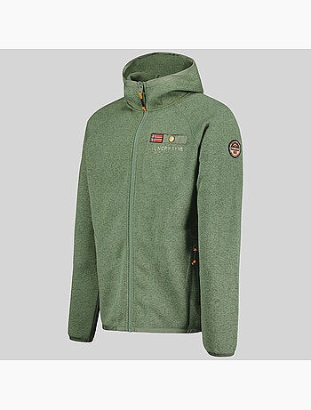 Chaqueta polar con capucha tiparni – geographical norway