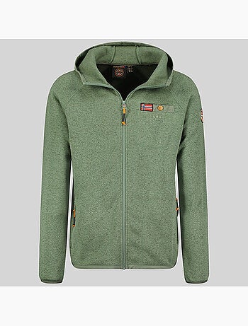 Chaqueta polar con capucha tiparni – geographical norway