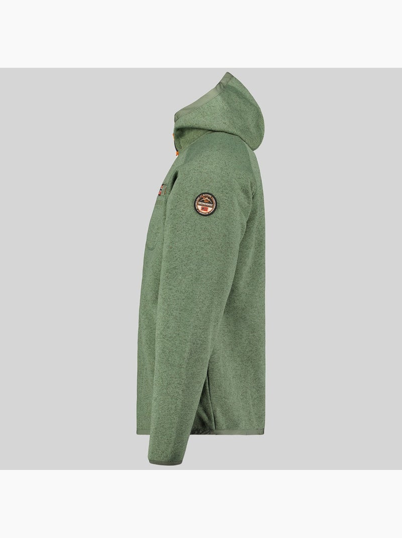 Chaqueta polar con capucha tiparni – geographical norway Verde - Kiabi