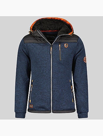 Chaqueta polar con capucha toledo – geographical norway