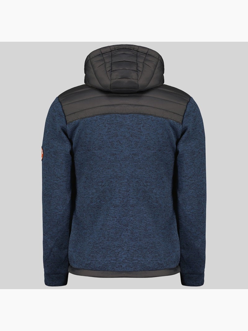 Chaqueta polar con capucha toledo – geographical norway Azul marino - Kiabi