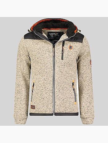 Chaqueta polar con capucha toledo – geographical norway