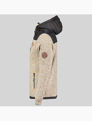 Chaqueta polar con capucha toledo – geographical norway