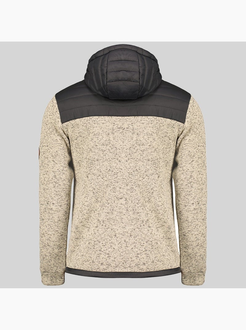 Chaqueta polar con capucha toledo – geographical norway Gris claro - Kiabi