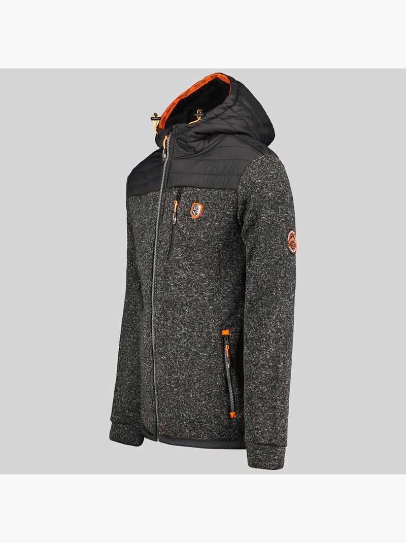 Chaqueta polar con capucha toledo – geographical norway Negro - Kiabi