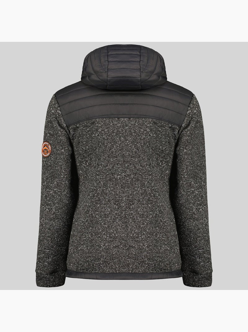 Chaqueta polar con capucha toledo – geographical norway Negro - Kiabi