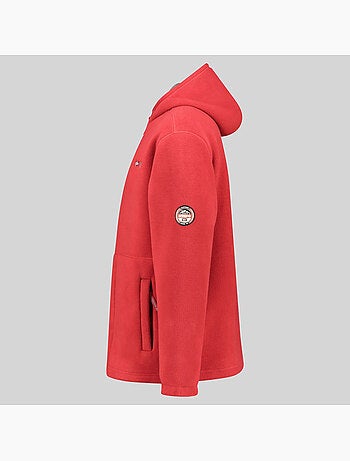 Chaqueta polar con capucha torleon hood – geographical norway