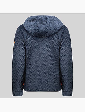 Chaqueta polar con capucha torsade – geographical norway