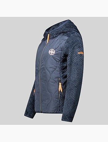 Chaqueta polar con capucha torsade – geographical norway