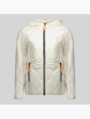 Chaqueta polar con capucha torsade – geographical norway