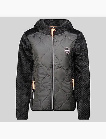 Chaqueta polar con capucha torsade – geographical norway