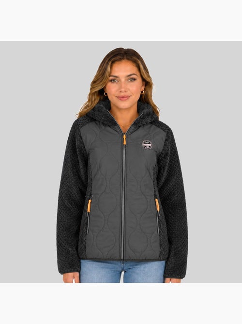 Chaqueta polar con capucha torsade – geographical norway - Kiabi Chaqueta polar con capucha torsade – geographical norway - Kiabi
