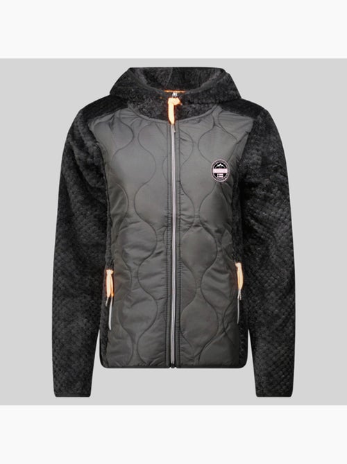 Chaqueta polar con capucha torsade – geographical norway - Kiabi Chaqueta polar con capucha torsade – geographical norway - Kiabi
