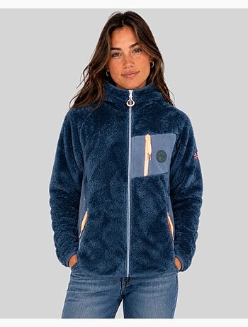 Chaqueta polar con capucha toscana – geographical norway