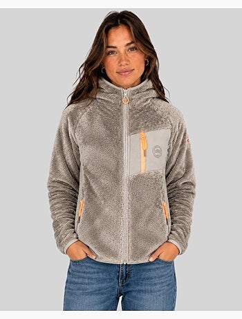 Chaqueta polar con capucha toscana – geographical norway