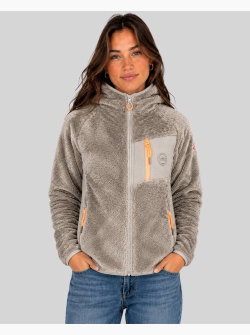 Chaqueta polar con capucha toscana – geographical norway - Kiabi Chaqueta polar con capucha toscana – geographical norway - Kiabi