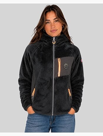Chaqueta polar con capucha toscana – geographical norway