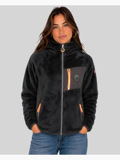 Chaqueta polar con capucha toscana – geographical norway - Kiabi Chaqueta polar con capucha toscana – geographical norway - Kiabi