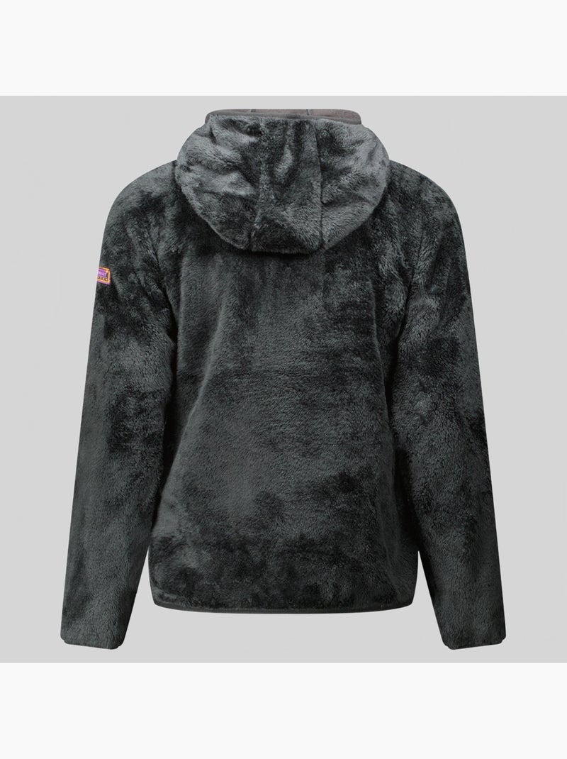 Chaqueta polar con capucha toscana – geographical norway Negro - Kiabi