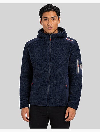 Chaqueta polar con capucha tufour – geographical norway