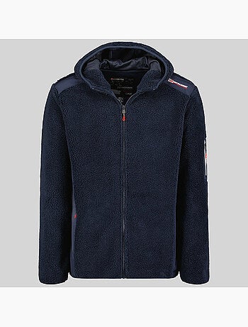 Chaqueta polar con capucha tufour – geographical norway