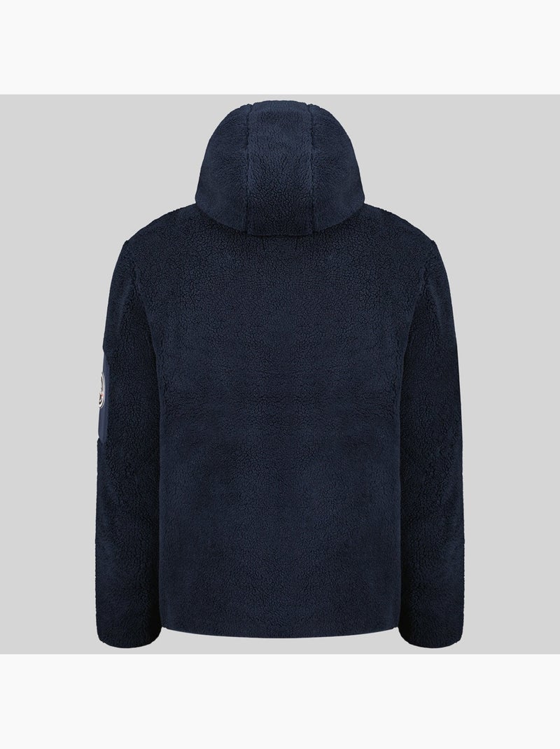 Chaqueta polar con capucha tufour – geographical norway Azul marino - Kiabi