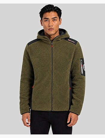 Chaqueta polar con capucha tufour – geographical norway