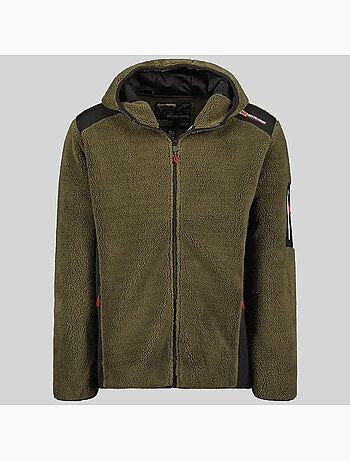 Chaqueta polar con capucha tufour – geographical norway