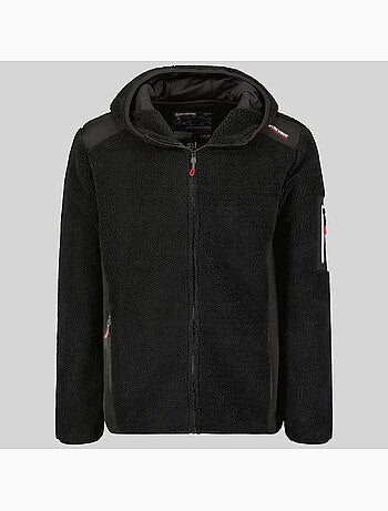 Chaqueta polar con capucha tufour – geographical norway
