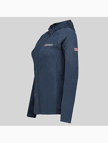 Chaqueta polar con capucha tugood – geographical norway
