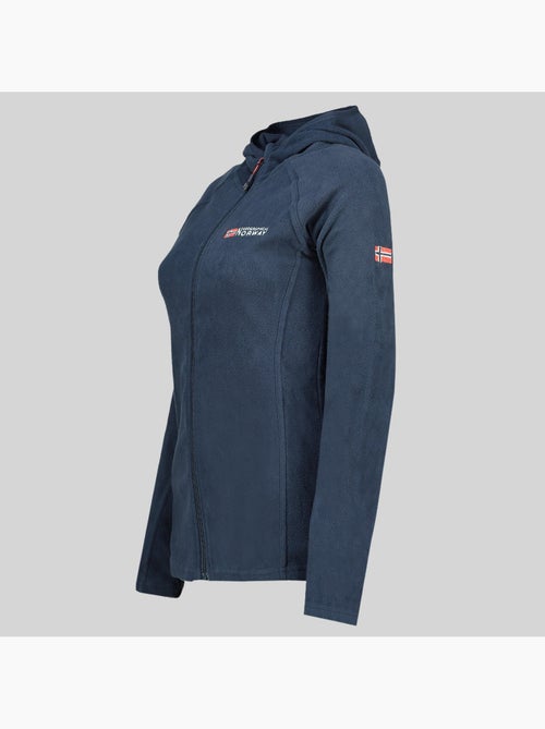 Chaqueta polar con capucha tugood – geographical norway - Kiabi