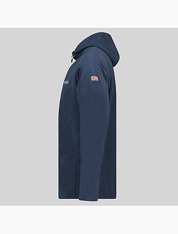 Chaqueta polar con capucha tugood – geographical norway