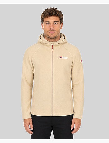 Chaqueta polar con capucha tugood – geographical norway
