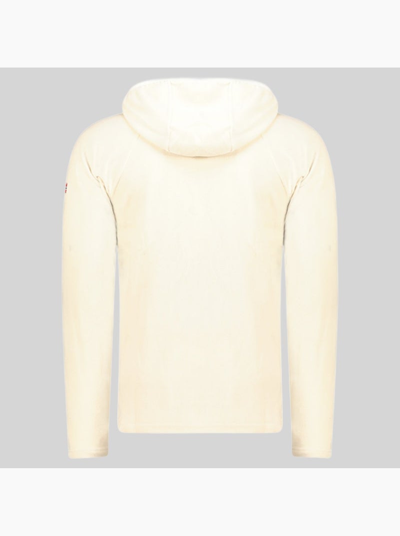 Chaqueta polar con capucha tugood – geographical norway Blanco roto - Kiabi