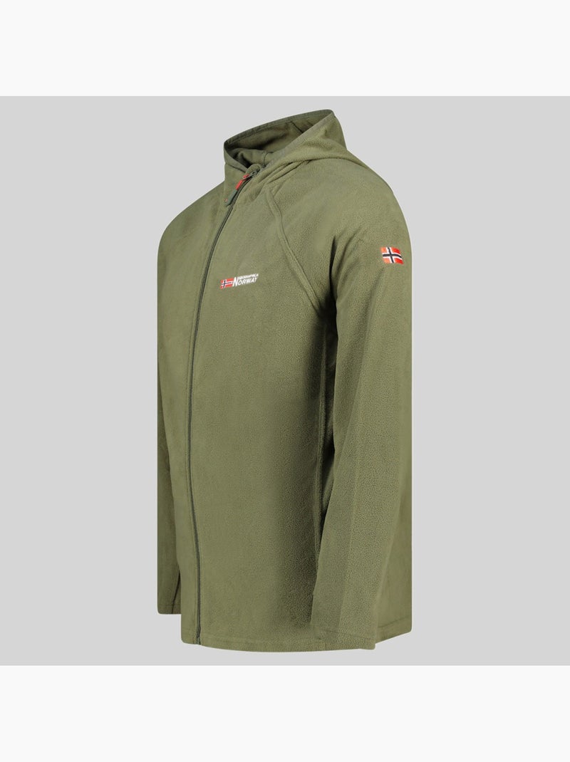 Chaqueta polar con capucha tugood – geographical norway Caqui - Kiabi